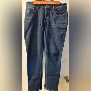 Riders by Lee Mid Rise Skinny Blue Jeans, size 14m, smoke free home